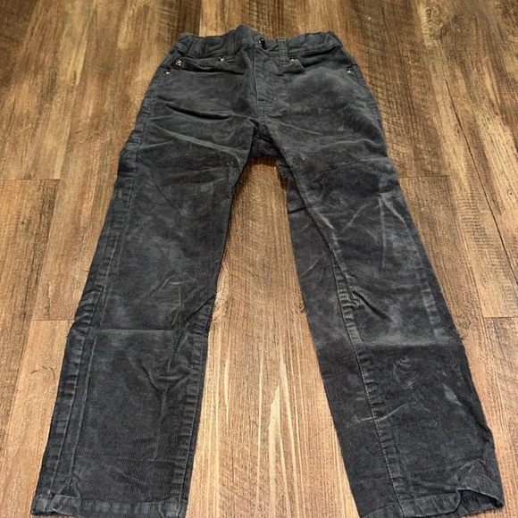 JANIE AND JACK THE CORDUROY GRAY PANT Boys Size 6 - Picture 1 of 5